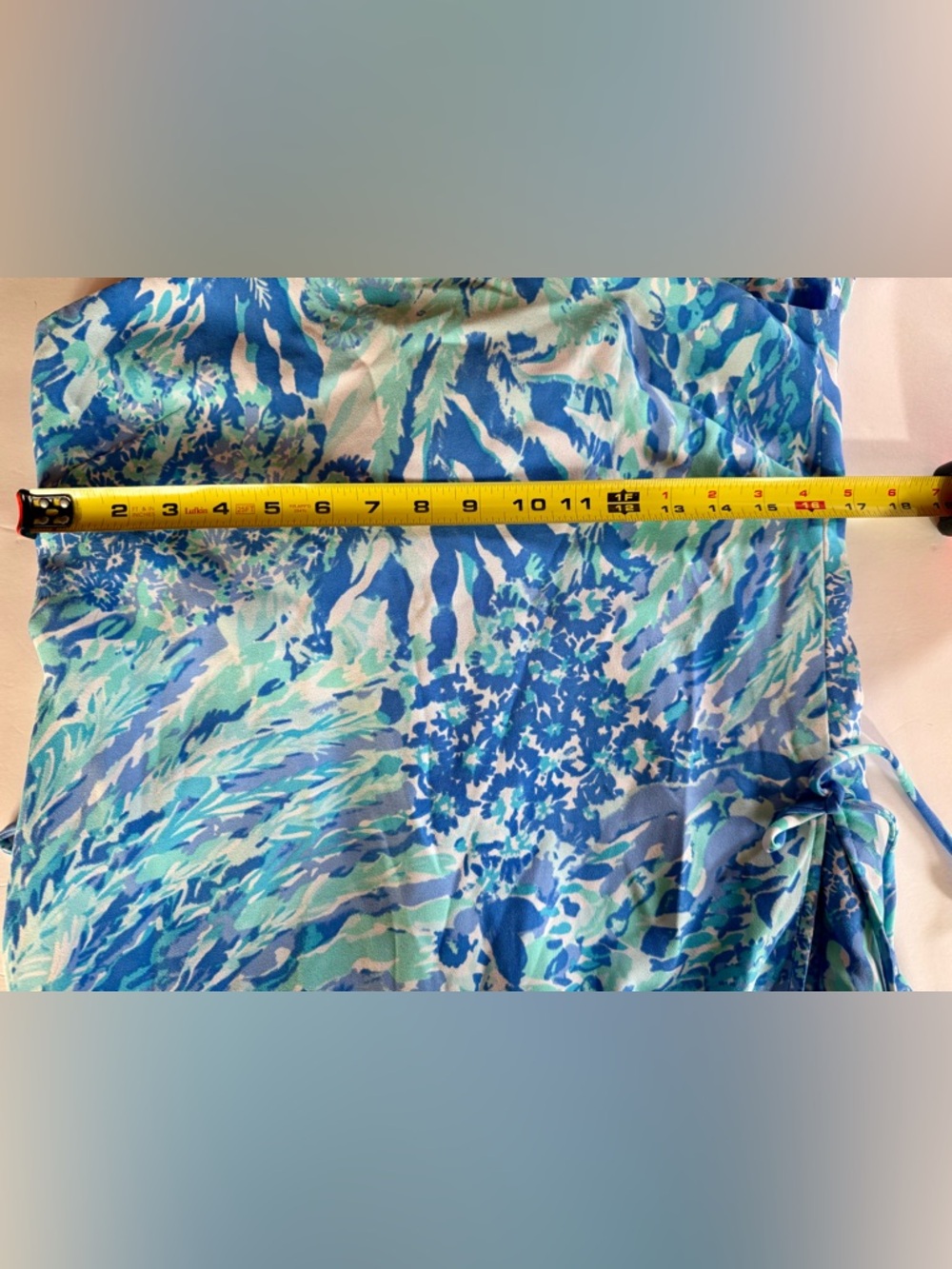 Lilly Pulitzer Laken Romper Midi Dress 4 Blue Haven Hey Hey Soleil Tropical - Picture 10 of 10